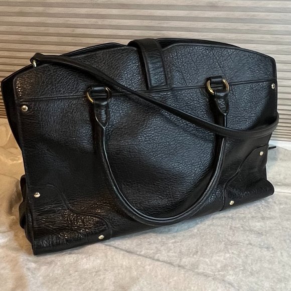 Coach black Mercer 33 Satchel NWOT - Picture 2 of 8